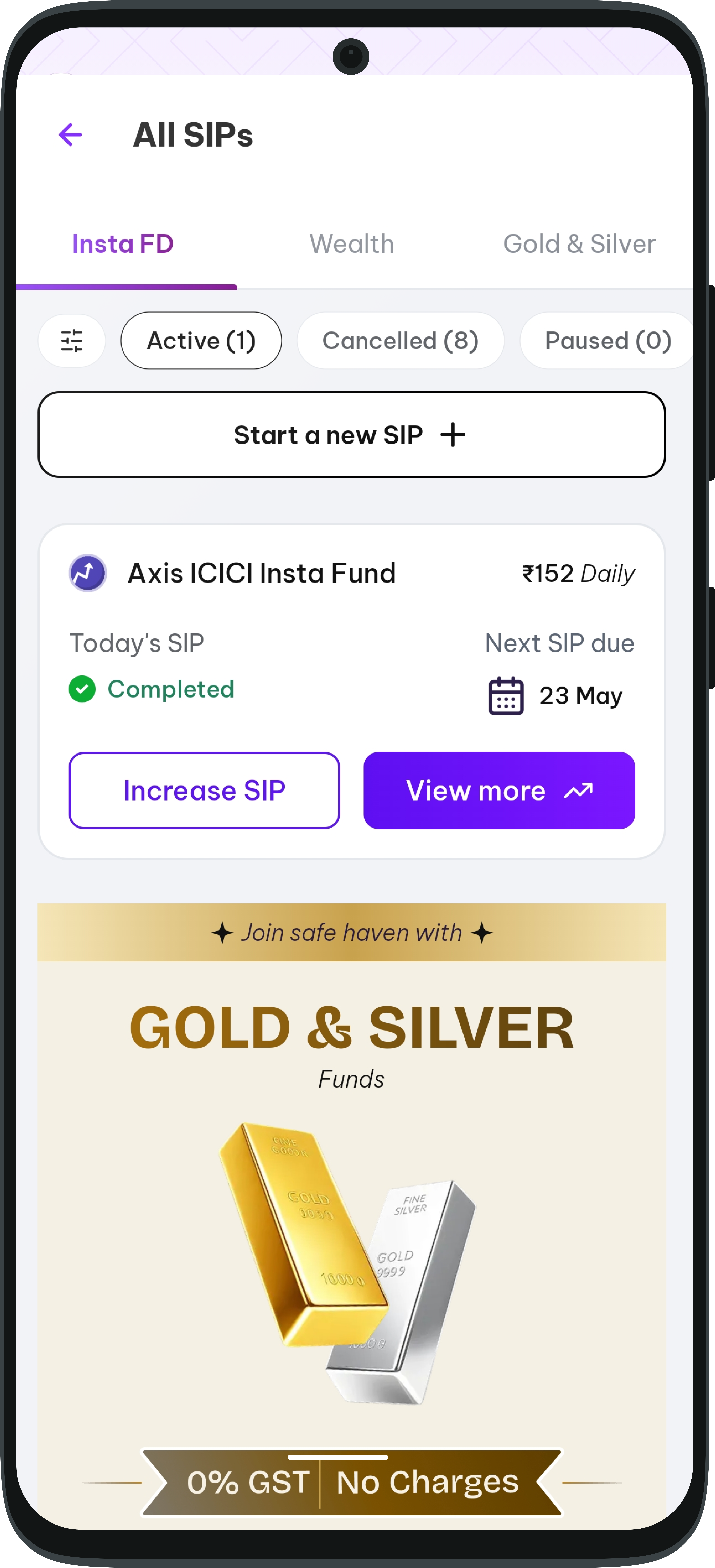 Manage SIPs Easily